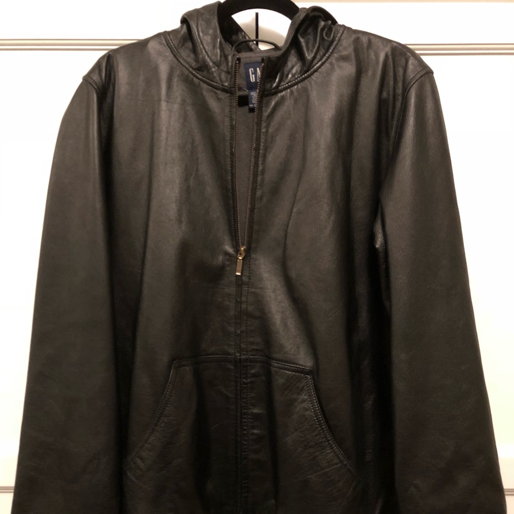 Gap leather jacket